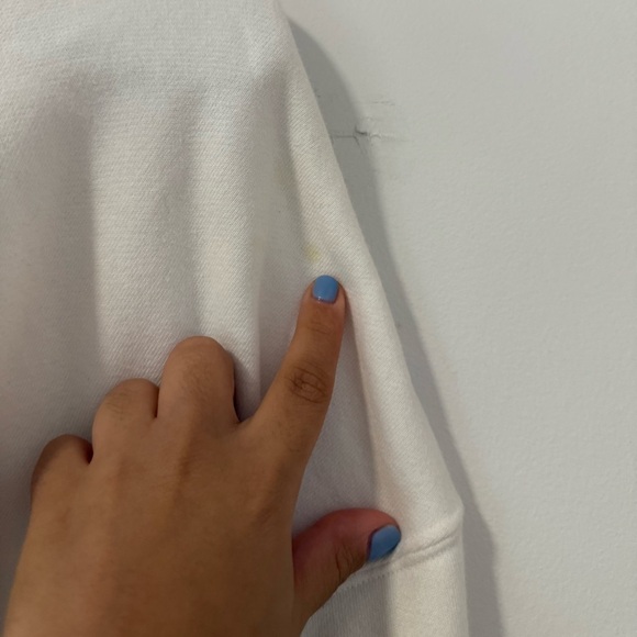 Re/Done Cropped Oversized Hoodie - Picture 4 of 5